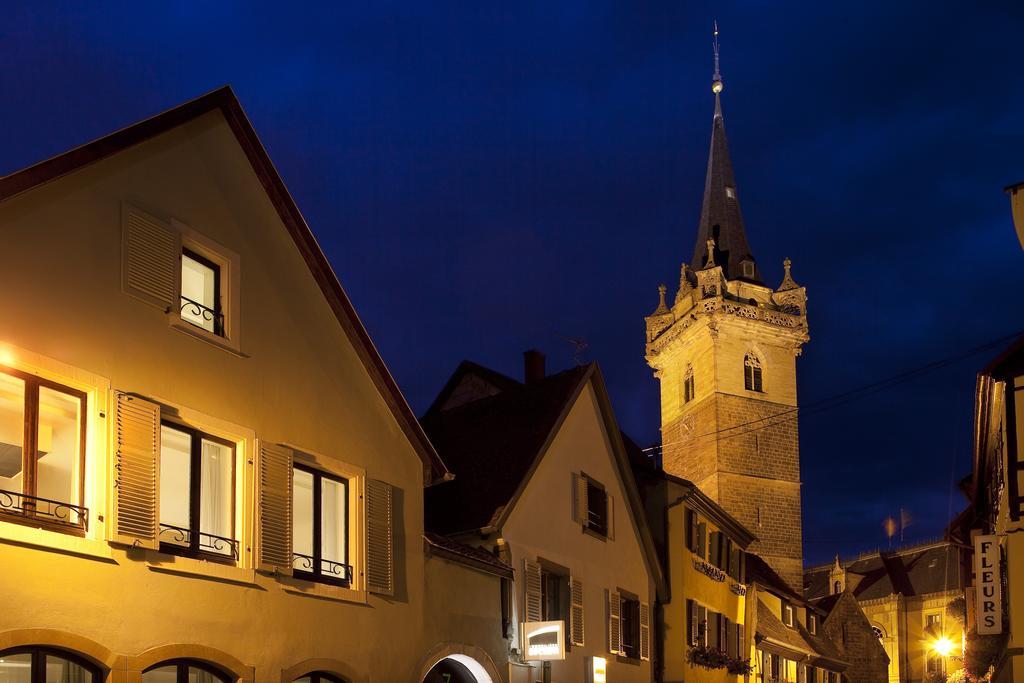 Hotel Le Pavillon 7 Obernai Bagian luar foto