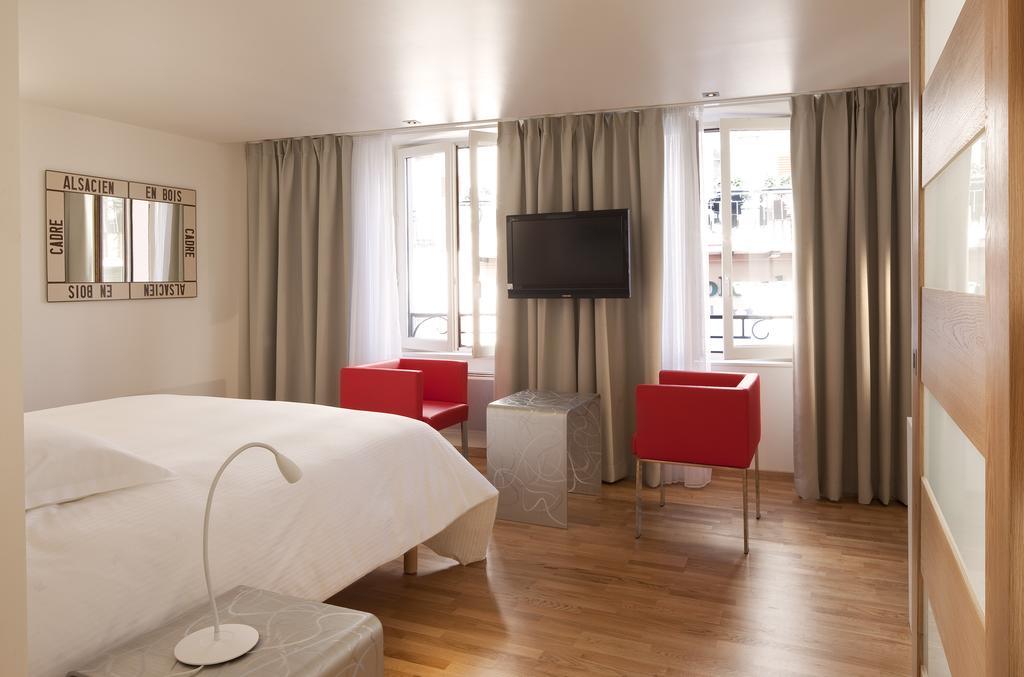 Hotel Le Pavillon 7 Obernai Ruang foto